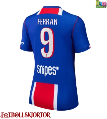 Paris Saint-Germain Ferran Torres #9 Hemmatröja Dam 2026-27 Kortärmad